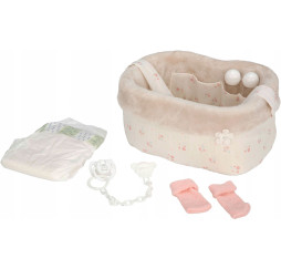 Elegancki kosz 10w1 Munecas Arias – akcesoria dla lalek