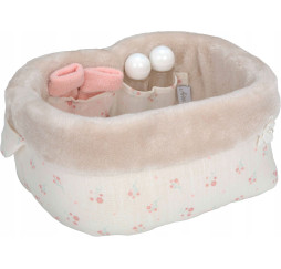 Elegancki kosz 10w1 Munecas Arias – akcesoria dla lalek