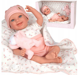 Hiszpańska lalka bobas 40cm Munecas Arias – lalki kolekcjonerskie