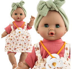 Hiszpańska lalka Bobas 08042 – interaktywna Paola Reina