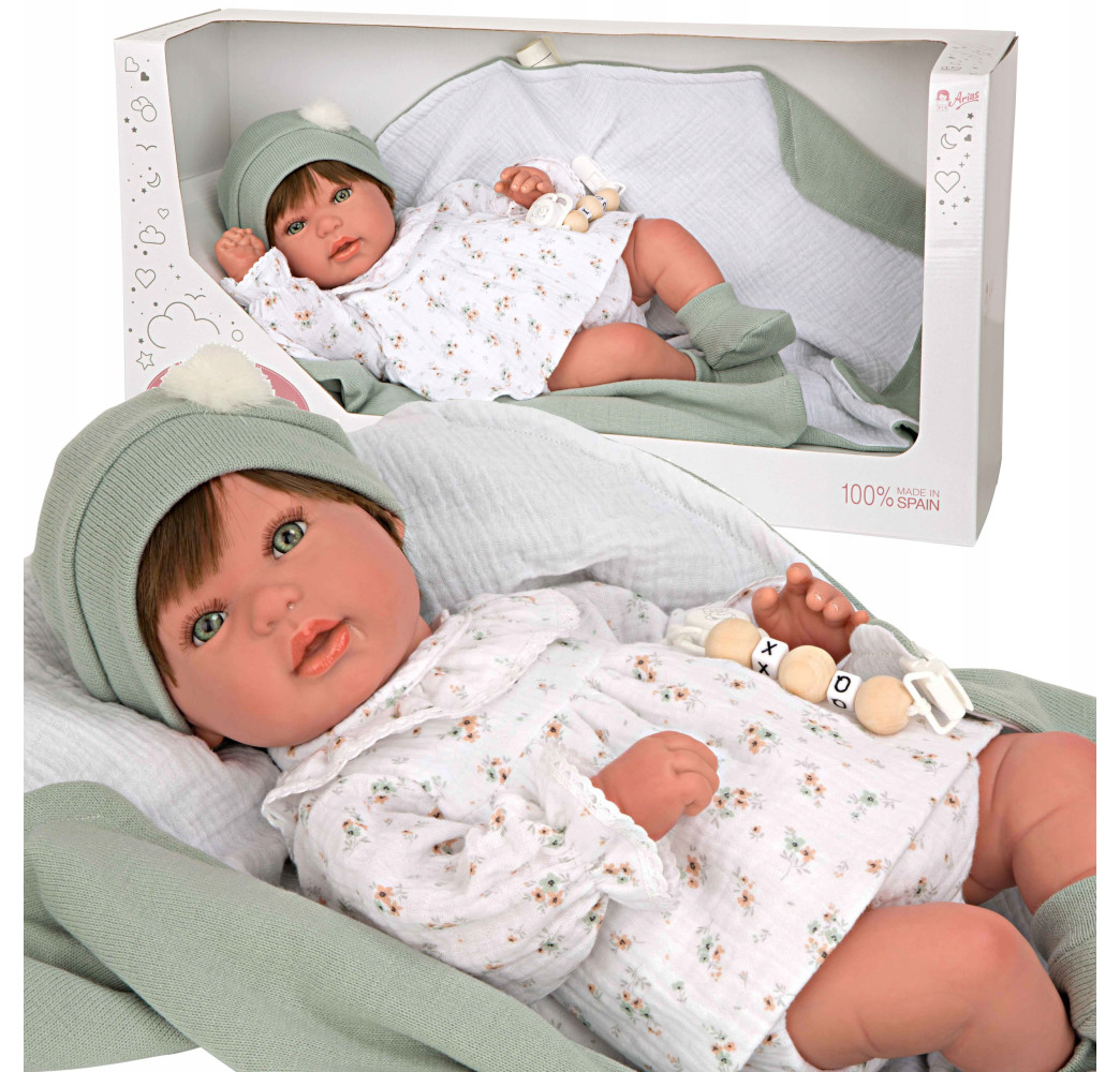 Hiszpańska lalka Bobas Munecas Arias 98151 – lalki kolekcjonerskie