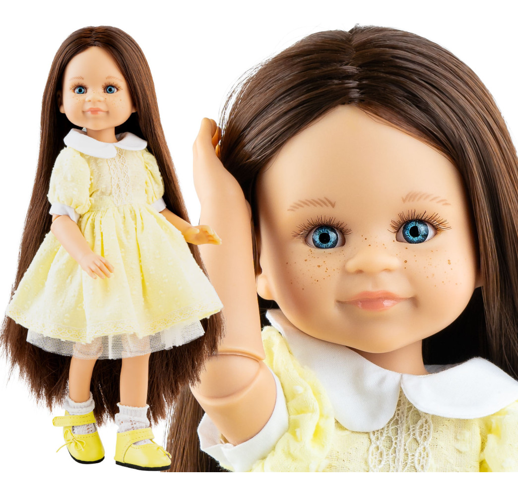 Cudowna hiszpańska lalka Gema 32 cm – kolekcjonerska Paola Reina