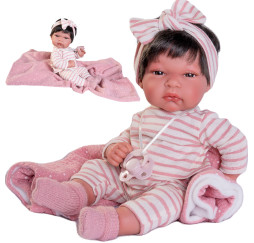 Baby Toneta 60146 lalka kolekcjonerska Antonio Juan 33 cm