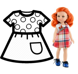 PAOLA REINA Ubranko 32 cm – akcesoria dla lalek modowych