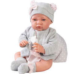 Ekskluzywna lalka Nacida Gris 33086 – Antonio Juan, lalki kolekcjonerskie