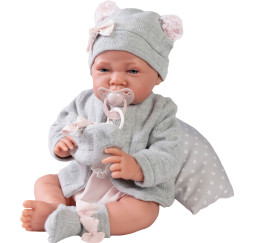 Ekskluzywna lalka Nacida Gris 33086 – Antonio Juan, lalki kolekcjonerskie