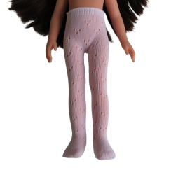 PAOLA REINA Rajstopy dla lalki 32 cm 84260 białe ażurowe