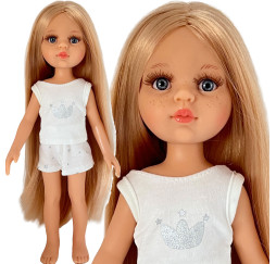 Hiszpańska lalka Mario – kolekcjonerska Paola Reina 32 cm