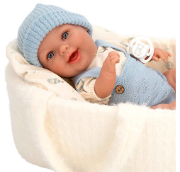 Hiszpańska lalka bobas chłopczyk 33cm – Lalki Munecas Arias