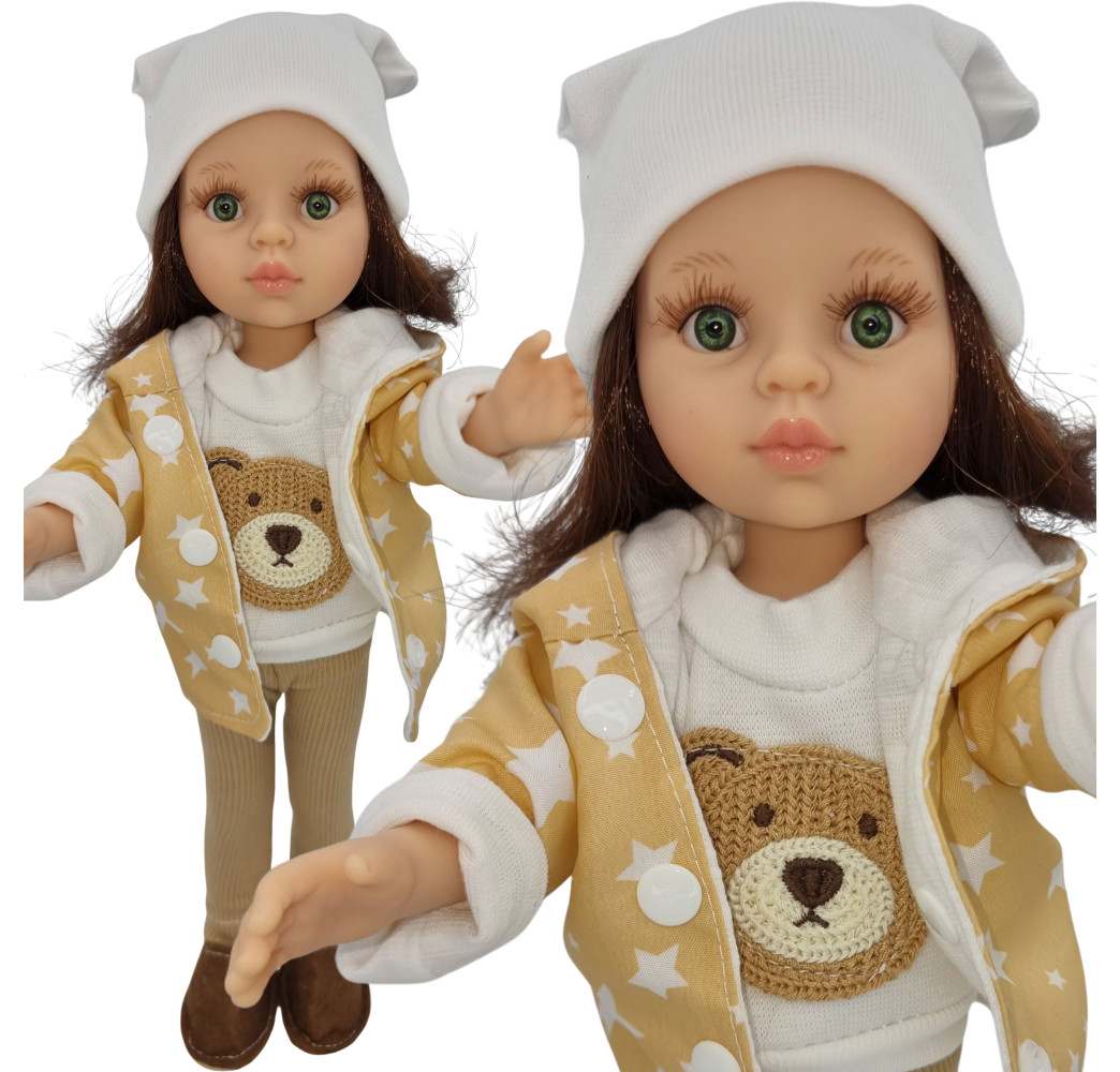 Ubranko dla lalki Paola Reina 32 cm – akcesoria Bem Małgorzata