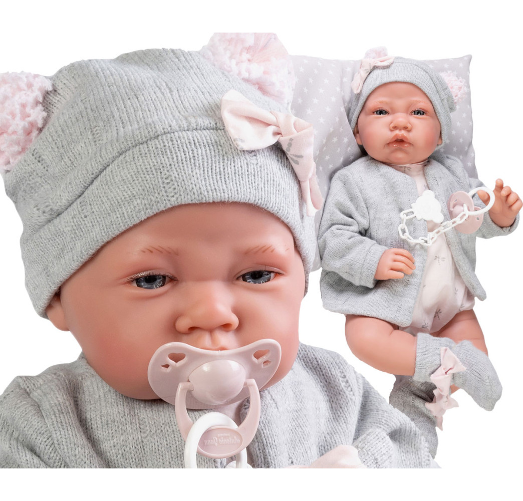 Ekskluzywna lalka Nacida Gris 33086 – Antonio Juan, lalki kolekcjonerskie