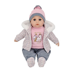Lalka bobas mówi i śpiewa po polsku – interaktywna 45 cm MarioToys