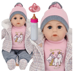 Lalka bobas mówi i śpiewa po polsku – interaktywna 45 cm MarioToys