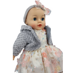 Lalka bobas mówi i śpiewa po polsku 45 cm – interaktywna MarioToys