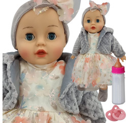 Lalka bobas mówi i śpiewa po polsku 45 cm – interaktywna MarioToys