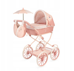 Wózek dla lalek Tulipe z parasolką – akcesoria DeCuevas