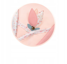 Wózek dla lalek Tulipe z parasolką – akcesoria DeCuevas