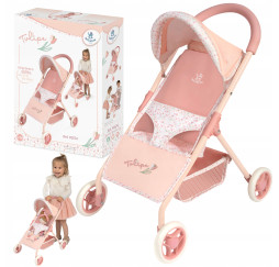 Wózek dla lalek spacerowy Tulipe – akcesoria DeCuevas