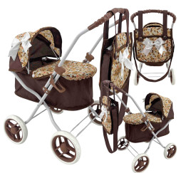 Wózek głęboki dla lalek MarioToys – akcesoria dla lalek