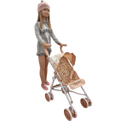 MarioToys wózek spacerowy dla lalek – akcesoria dla dzieci