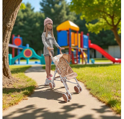 MarioToys wózek spacerowy dla lalek – akcesoria dla dzieci