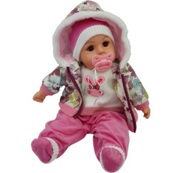 Lalka bobas mówiąca i śpiewająca 45 cm – MarioToys, interaktywna