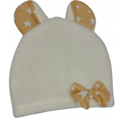 Beżowy śpiworek z czapeczką dla lalki 45 cm Bem Małgorzata