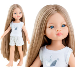 CUDOWNA HISZPAŃSKA LALKA PAOLA REINA 32 CM 13208